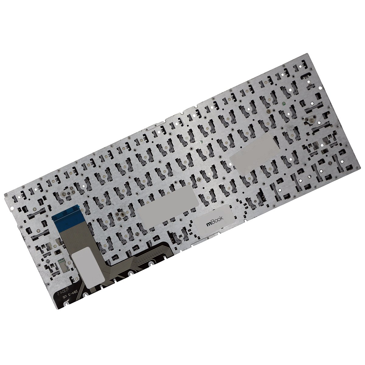 Teclado compatível com Asus 0KNB0-2601US00 sem LED, 