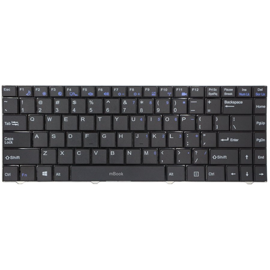 Teclado Login para Dexbook Dx345 Wifi F10, 