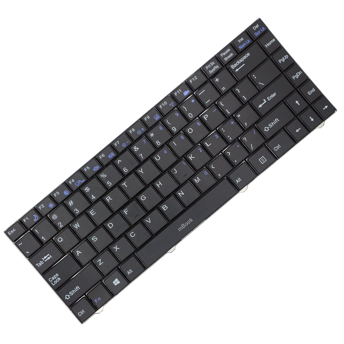 Teclado Qbex para Nx520 Mp-12c16pa-360w Com Moldura Wifi F10, 