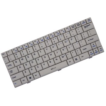 Teclado Notebook Positivo Mobo 1055 1070 Branco, 