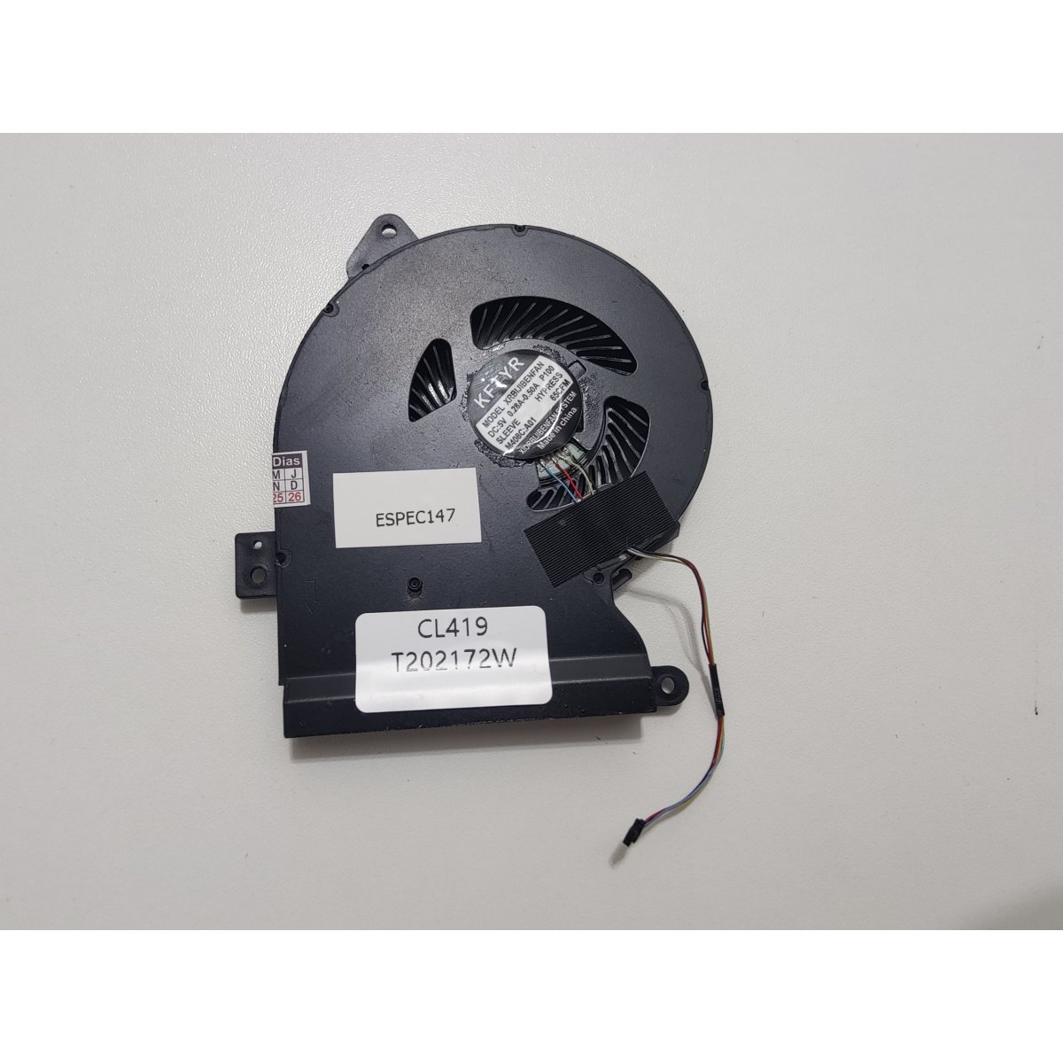 Cooler Fan Ventoinha para Asus X543u