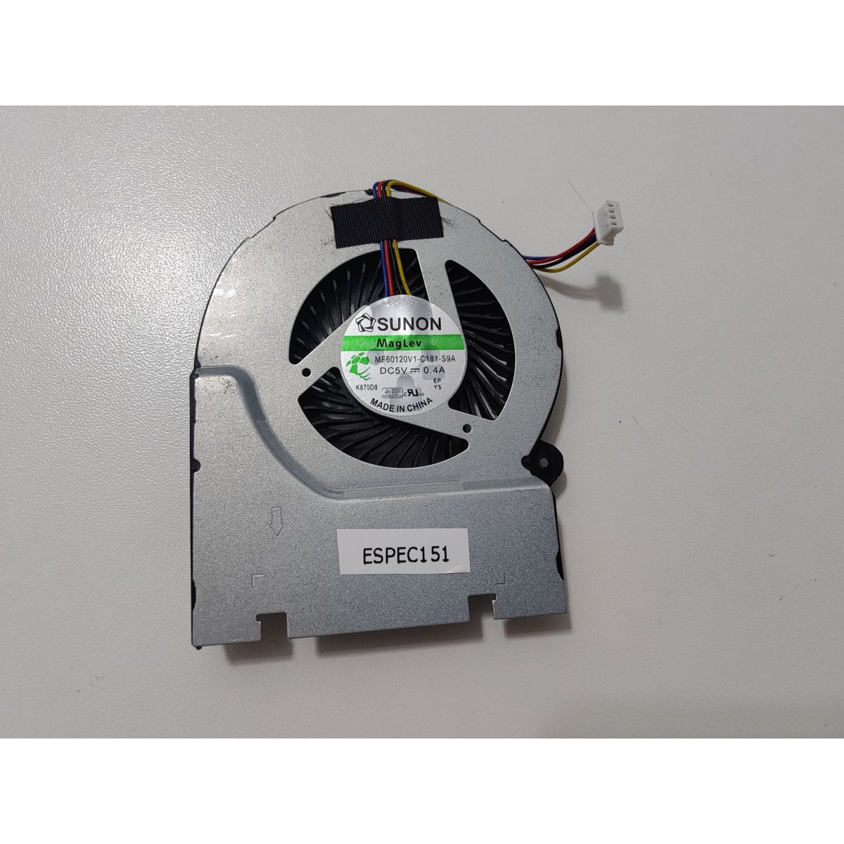 Cooler Fan para Asus X55 X55a X55u X55c X55v X55vd 9mm