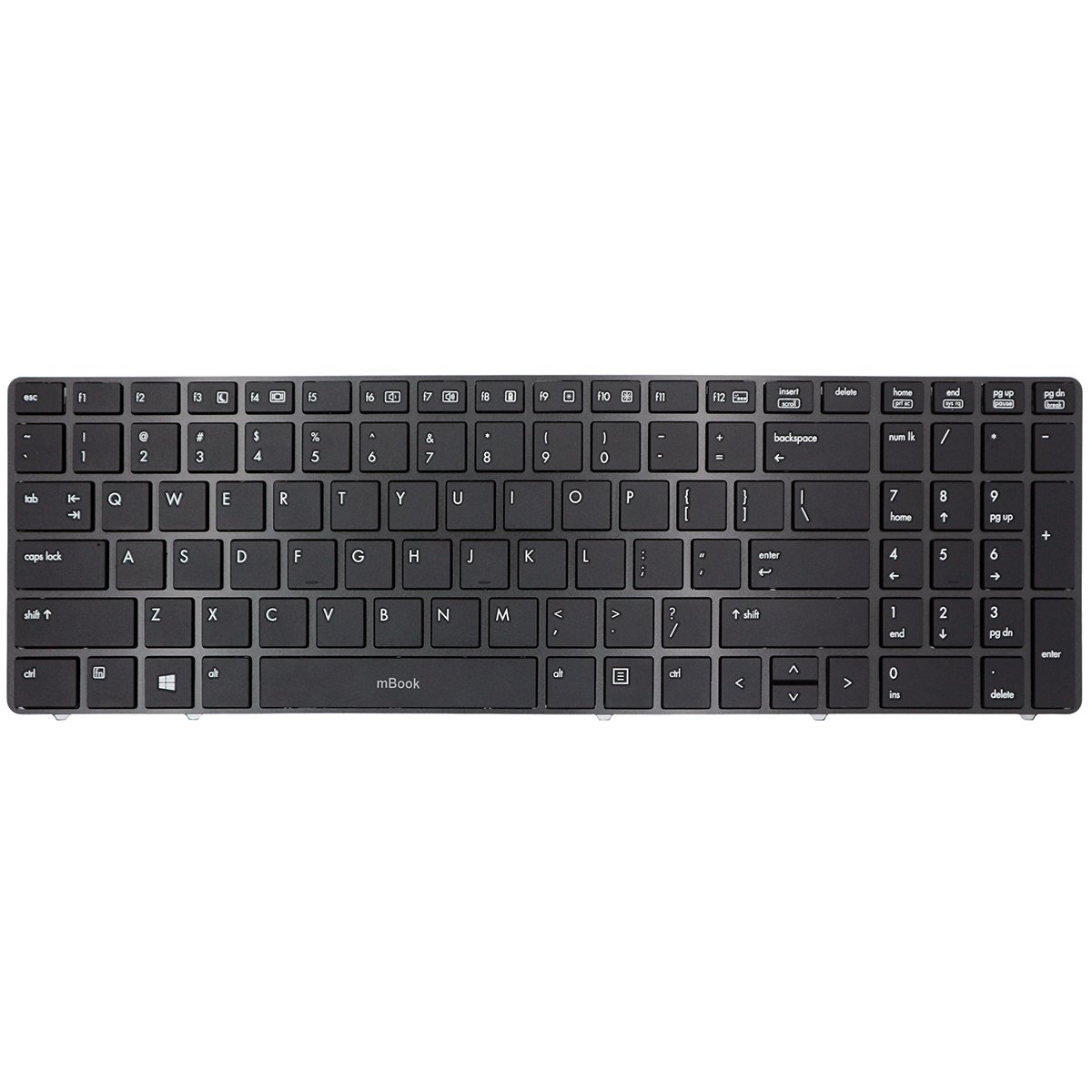 Teclado HP Elitebook 550121900-035-G 652683-001 690647-001, 