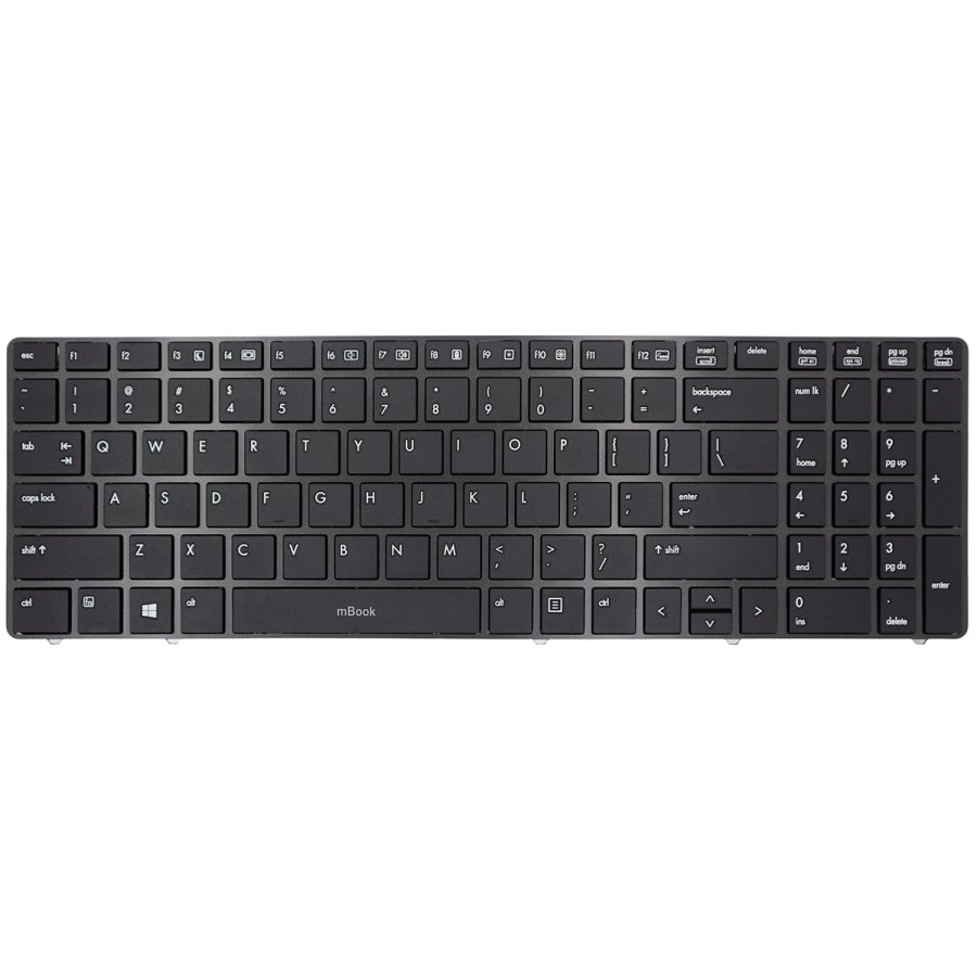 Teclado HP Elitebook 550121900-035-G 652683-001 690647-001, 