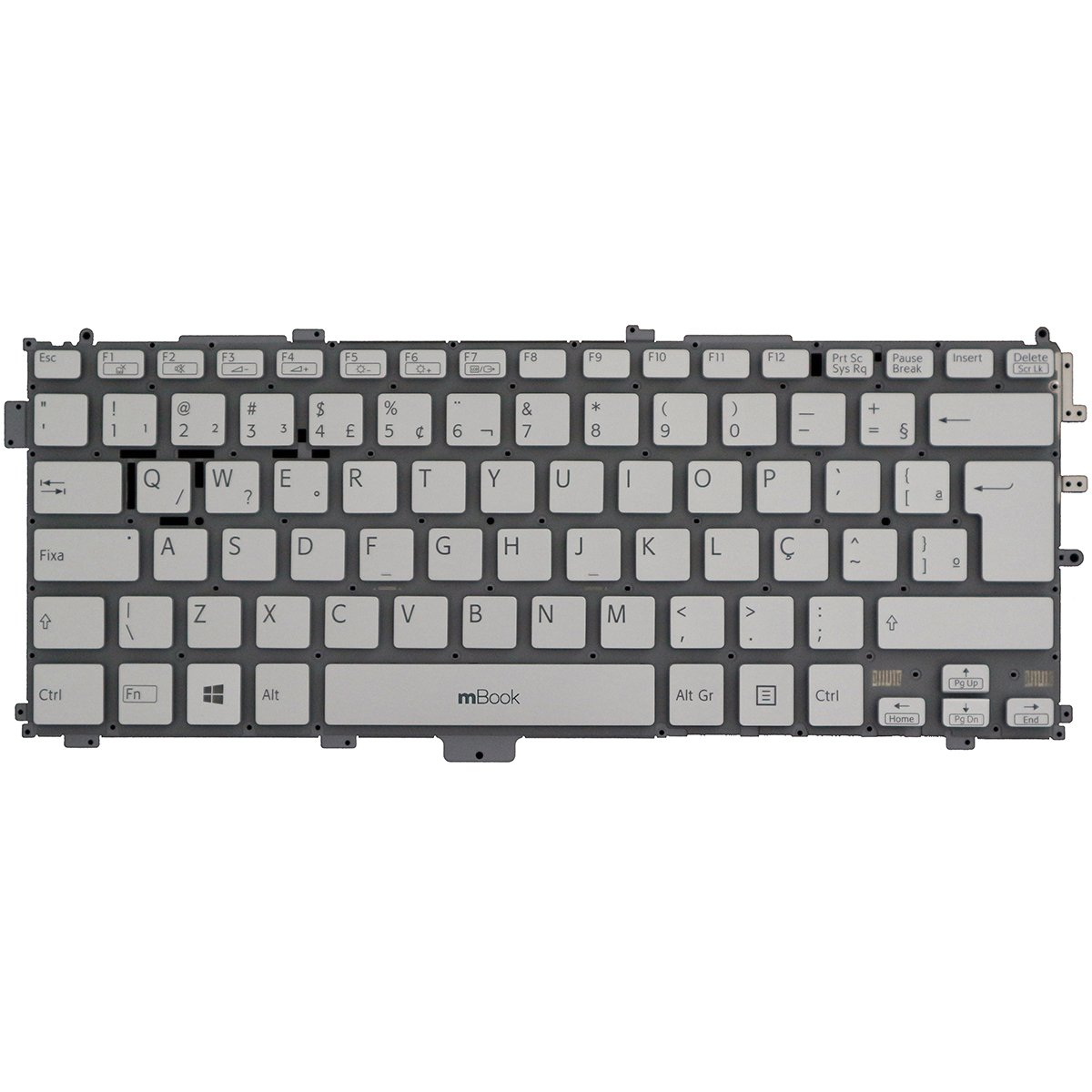 Teclado Sony Vaio SVP132 compatível 149243881BR 9Z.N9QBF.11B, 