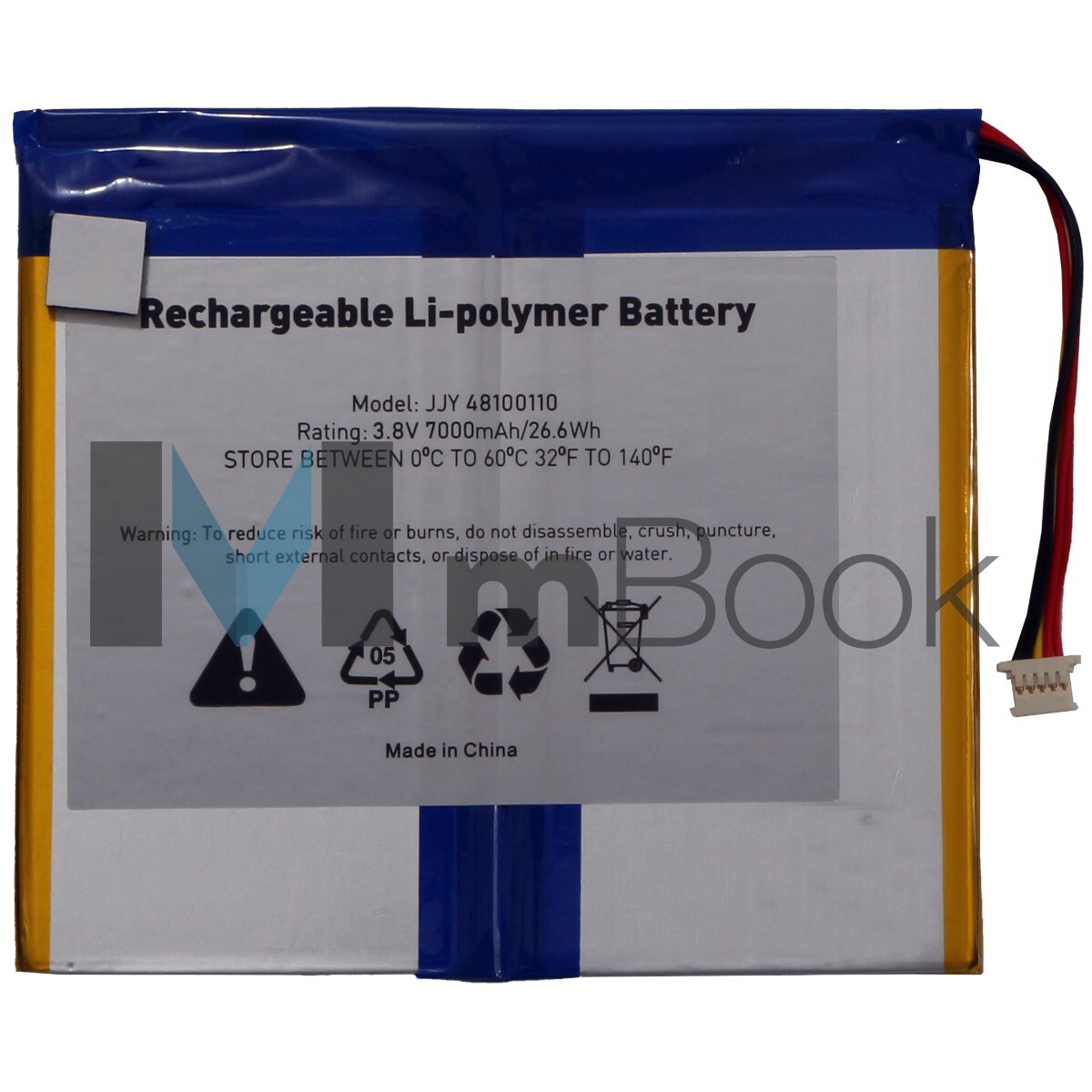 Bateria compatível com Multilaser JJY3095170, JJY-3095170, 