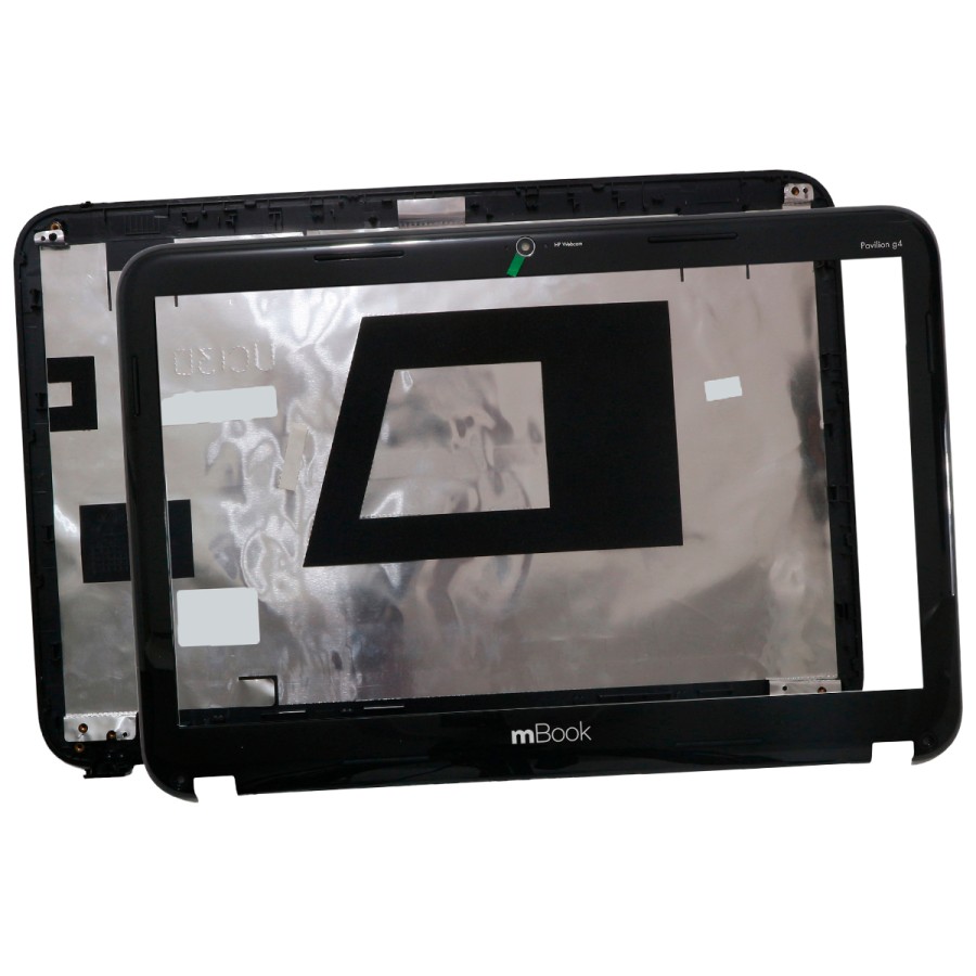 Carcaça Tampa Traseira E Moldura Para Hp Pavilion G4-2000, 
