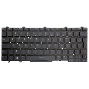 Teclado para Dell 094f68 94f68 Latitude 5490 Layout ABNT BR, 
