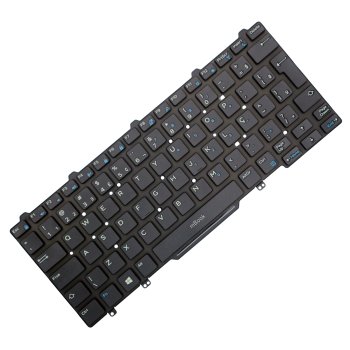 Teclado para Dell 094f68 94f68 Latitude 5490 Layout ABNT BR, 