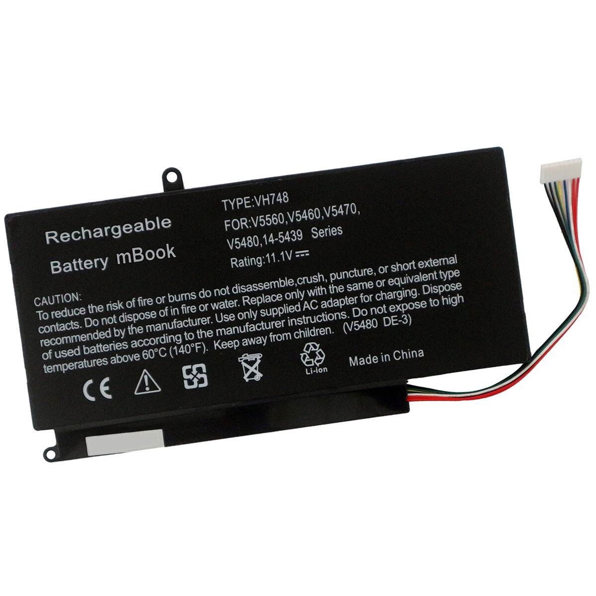 Bateria para Dell V5460d-2308s, V5460d-2426, V5460r-2526, 